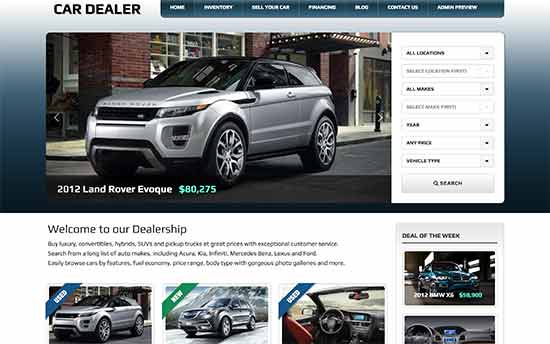 GorillaThemes CarDealer